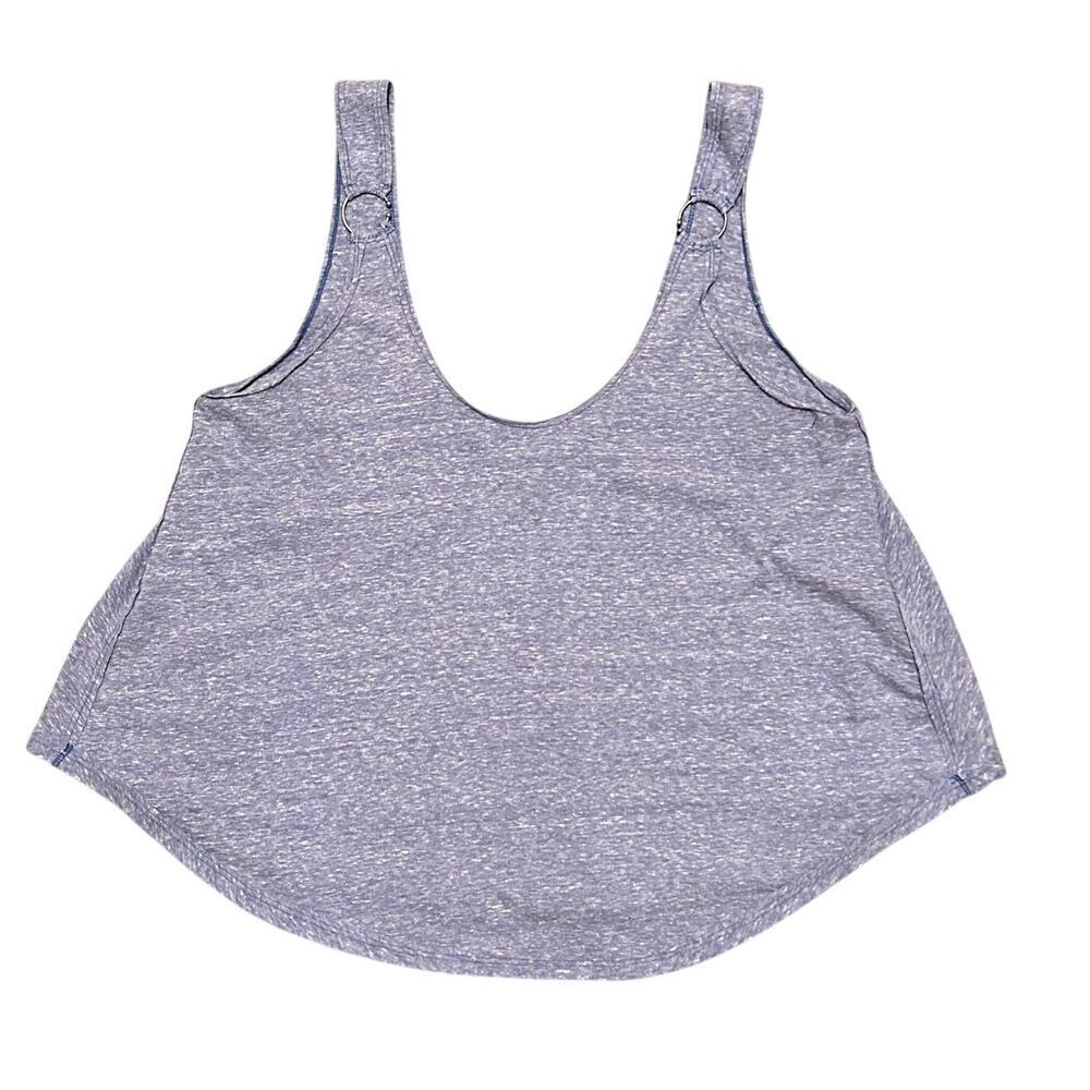 Free People We The Free Carly Scoop Neck Cobalt Blue Tank Top Women’s Size Large - Picture 3 of 10